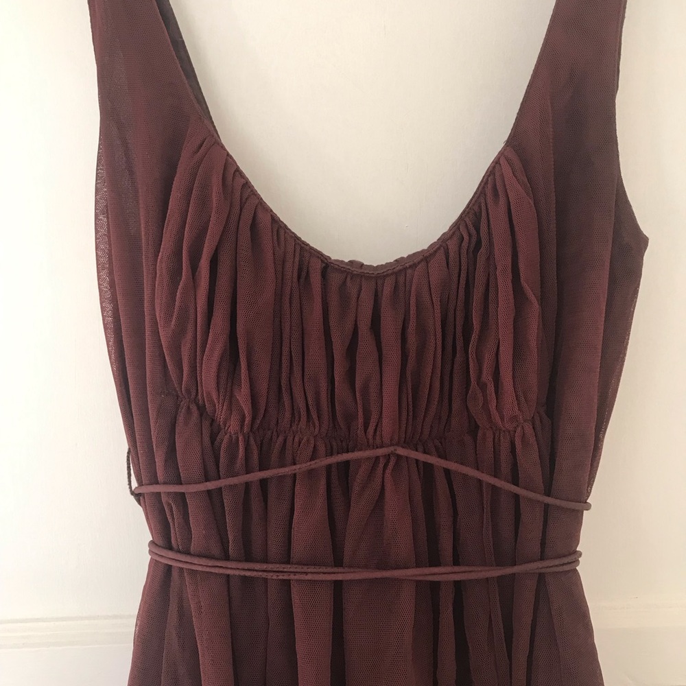 Anthropology Tulle Dress